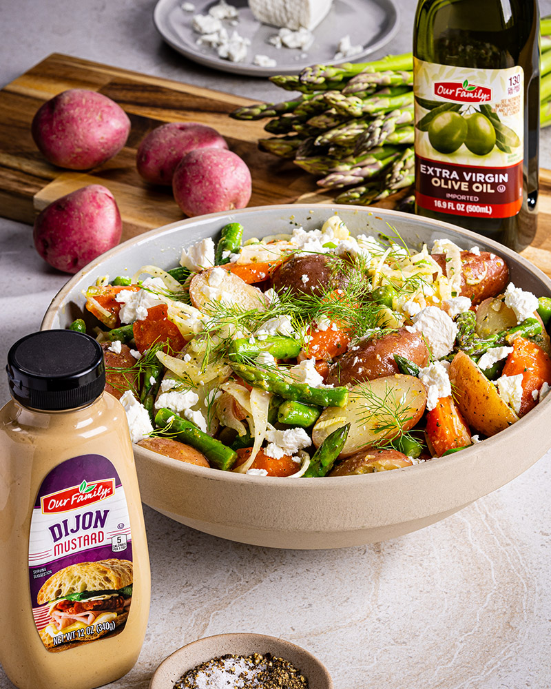 Asparagus & New Potato Salad with Citrus-Dijon Vinaigrette