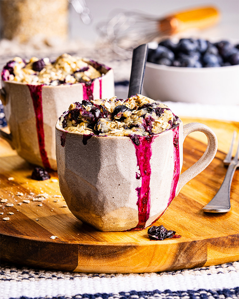 Blueberry-Oat Muffin Mug