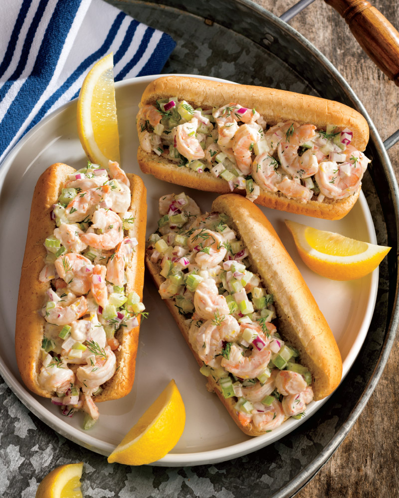 Dilled Shrimp Salad Sandwiches