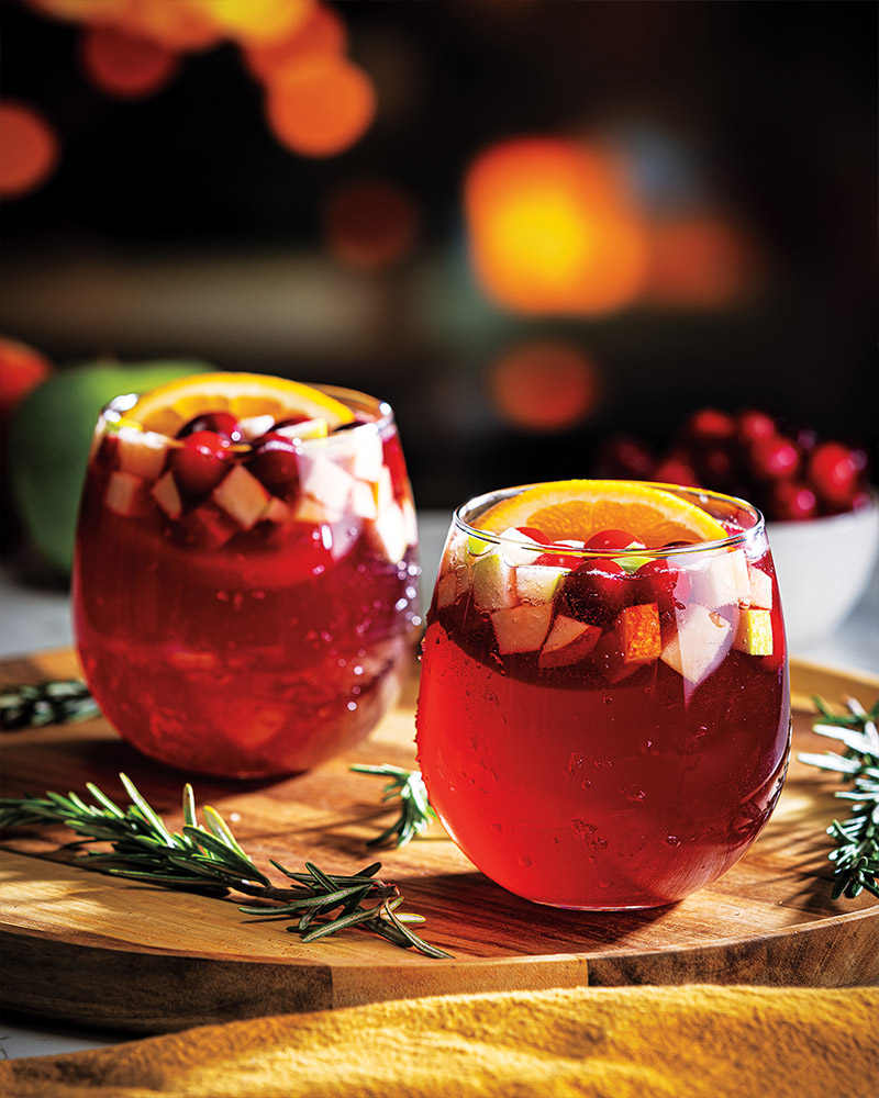 Holiday Hard Cider Sangria