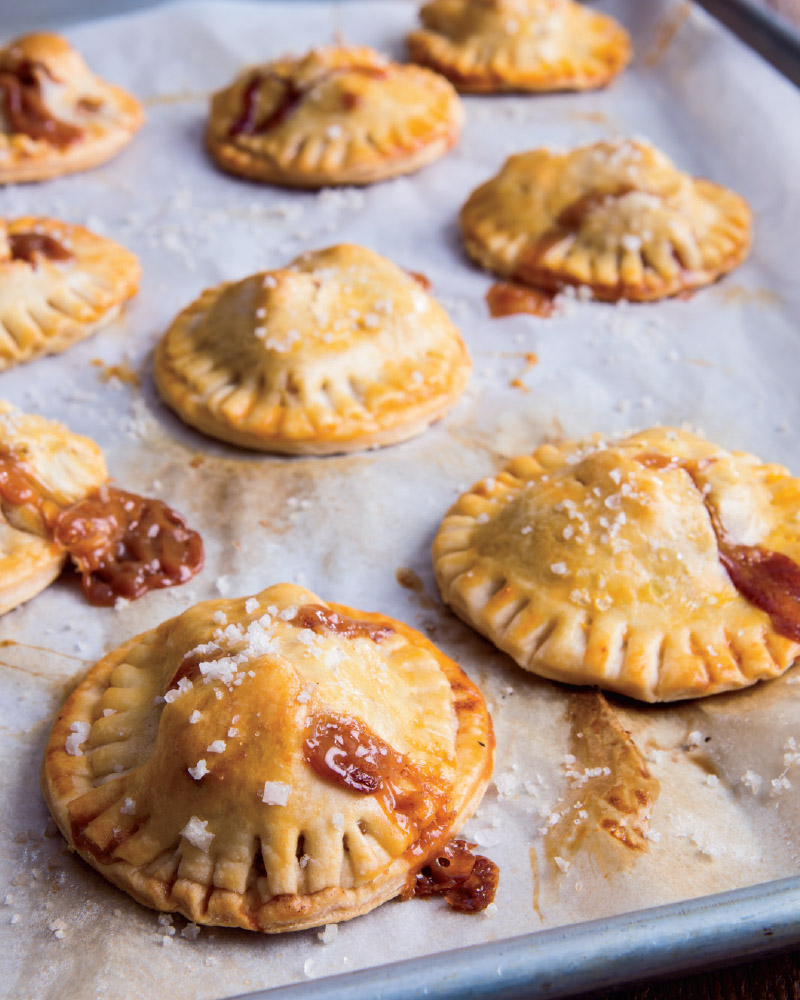 Salted Caramel Apple Hand Pies